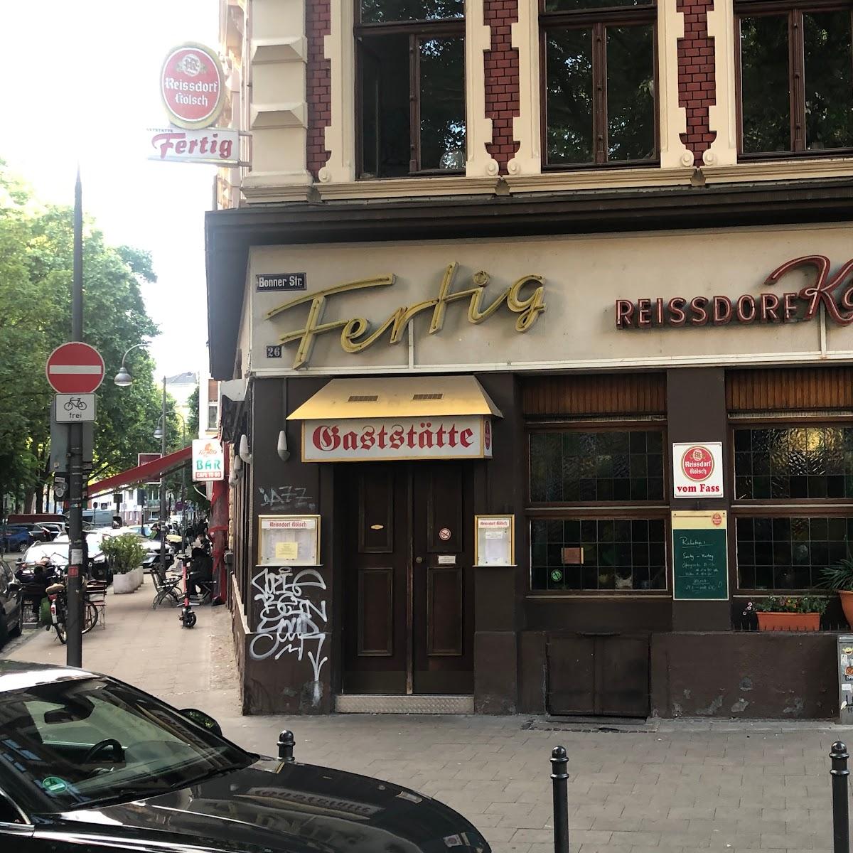 Restaurant "Fertig" in Köln