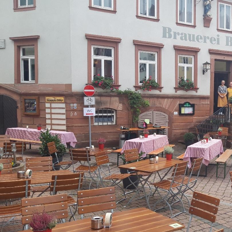 Restaurant "Brauereigasthof Burkarth" in Amorbach