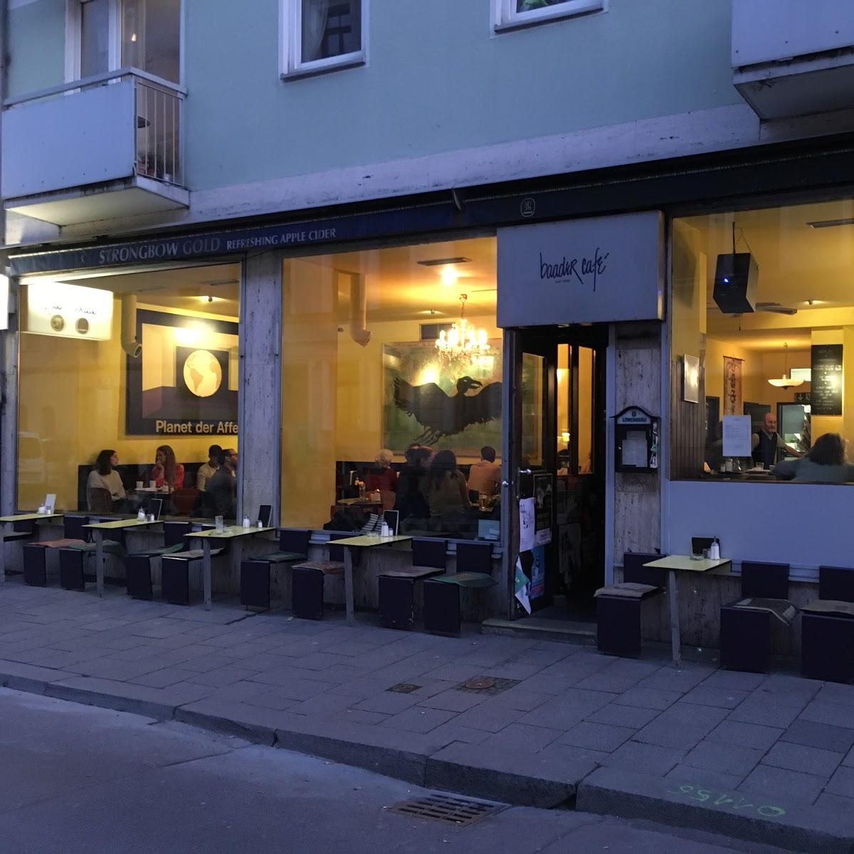 Restaurant "Baader Cafe" in München