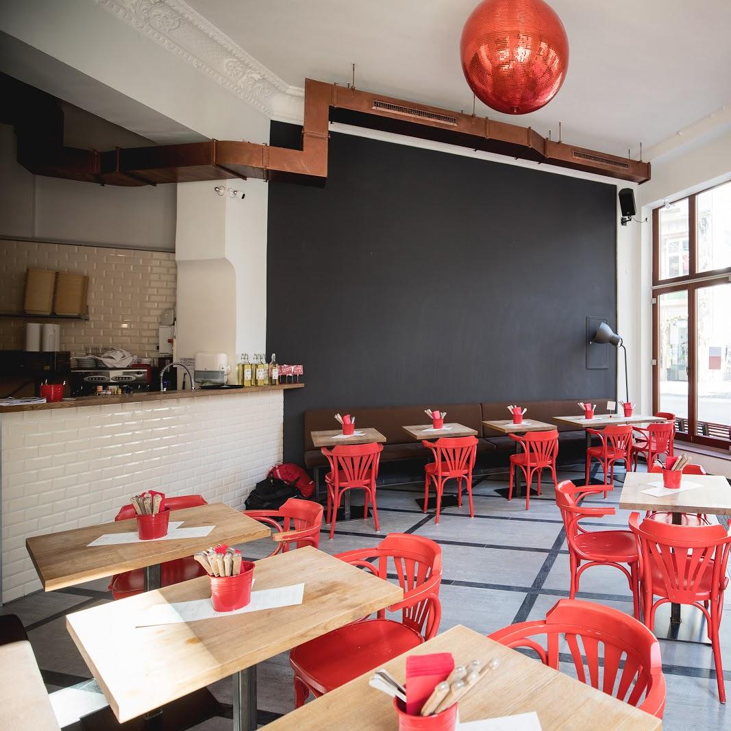 Restaurant "Rote Soße - make pizza not war" in Halle (Saale)