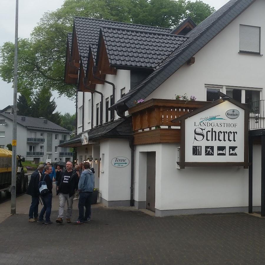 Restaurant "Landgasthof Scherer" in Wenden