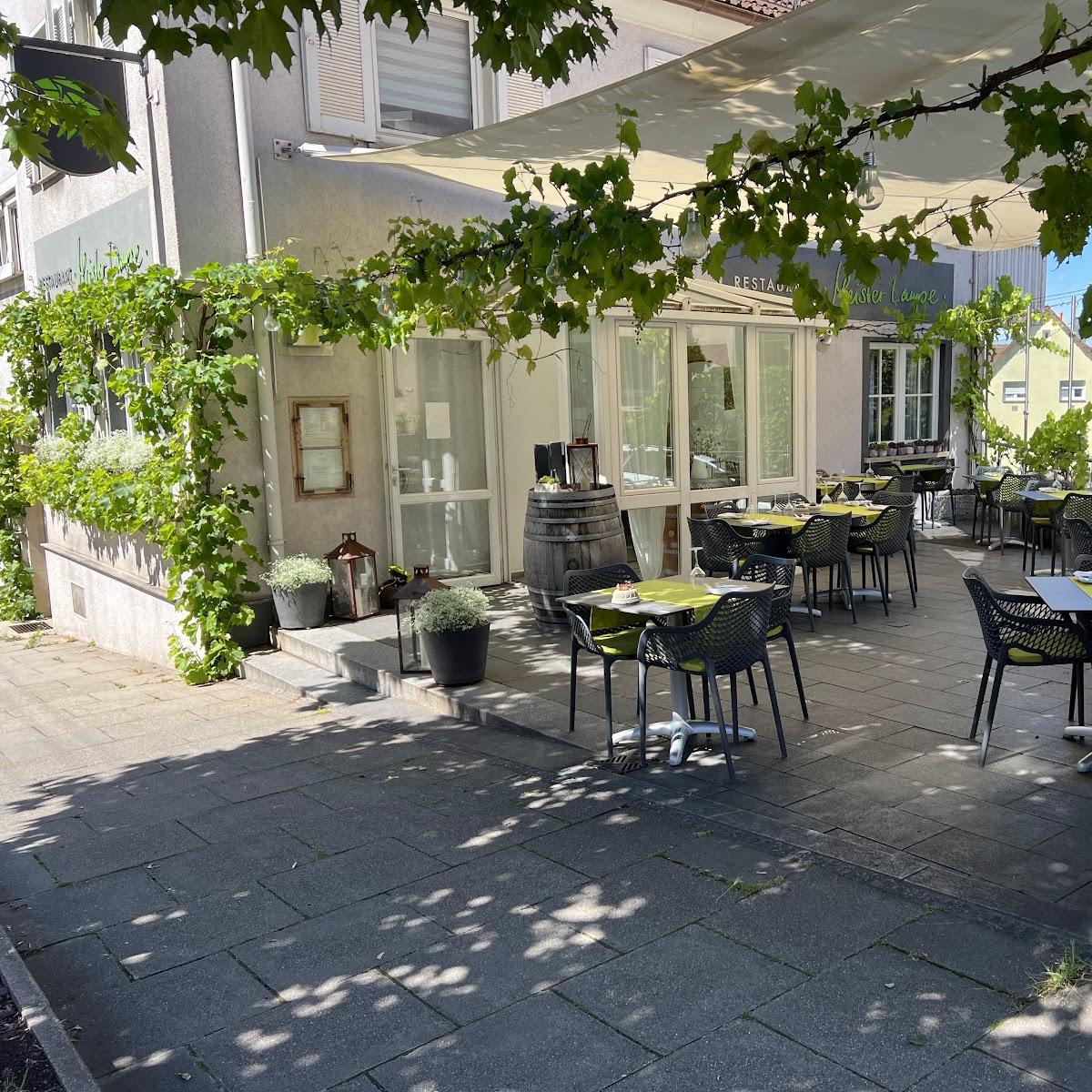 Restaurant "Restaurant Meister Lampe" in Stuttgart