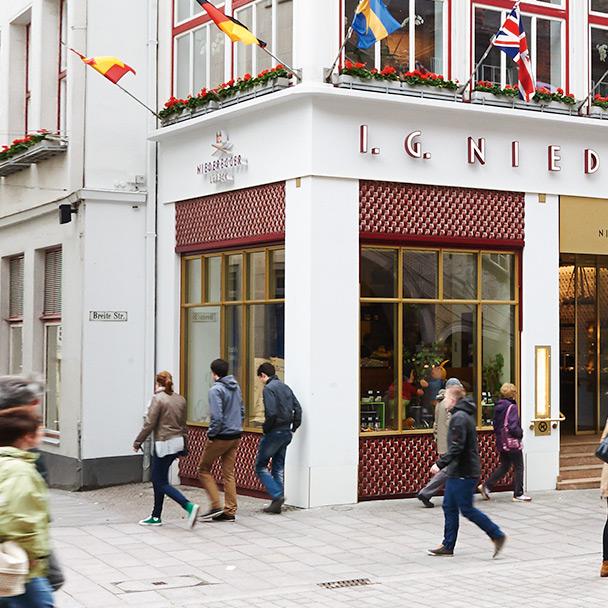 Restaurant "Café Niederegger - Stammhaus" in Lübeck