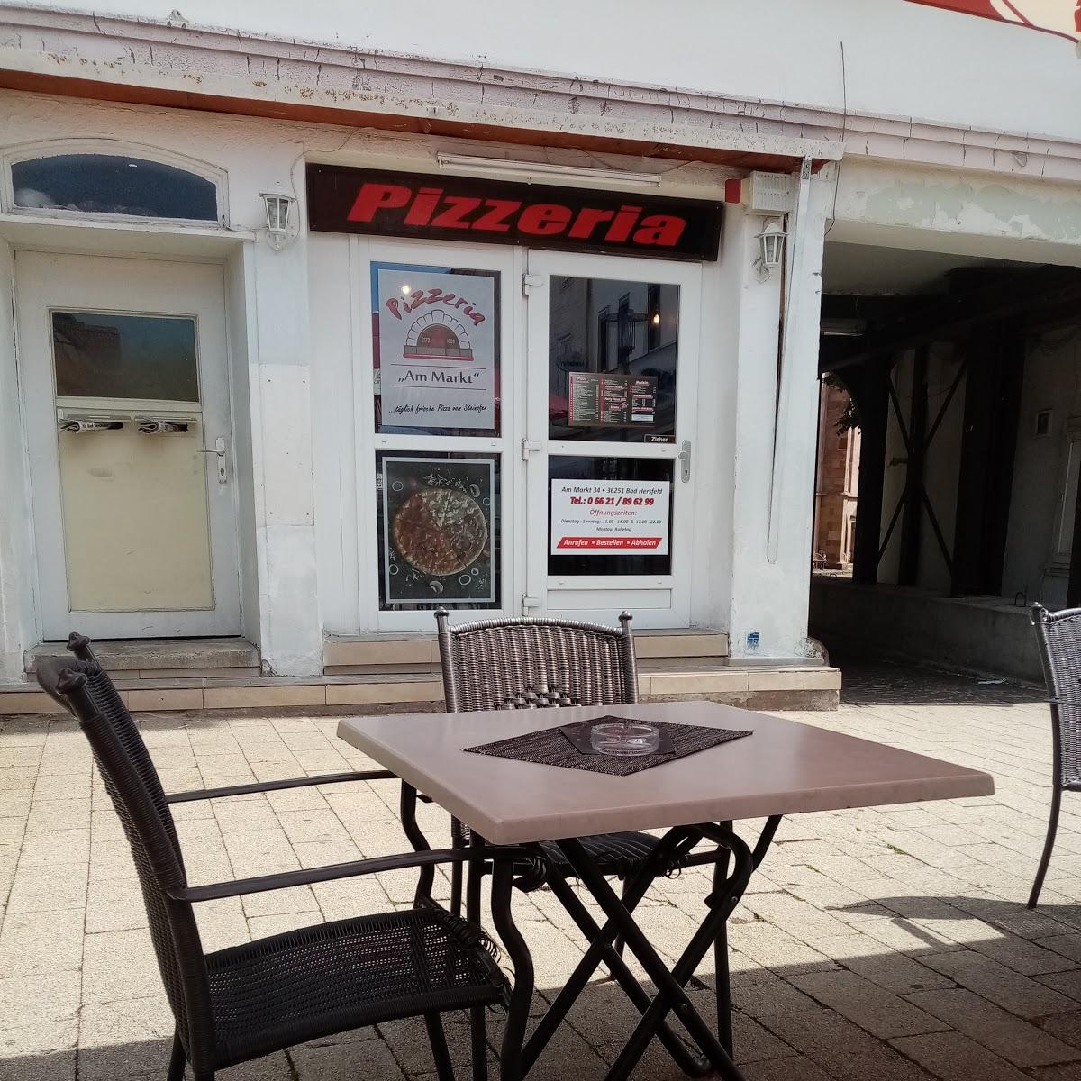 Restaurant "Pizzeria Am Markt" in Bad Hersfeld