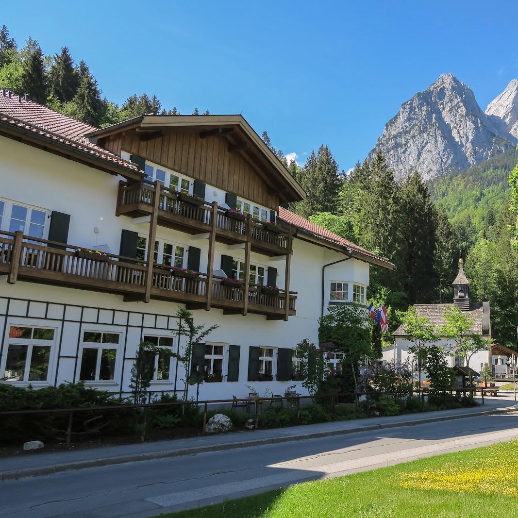 Restaurant "Berghotel Hammersbach" in Grainau