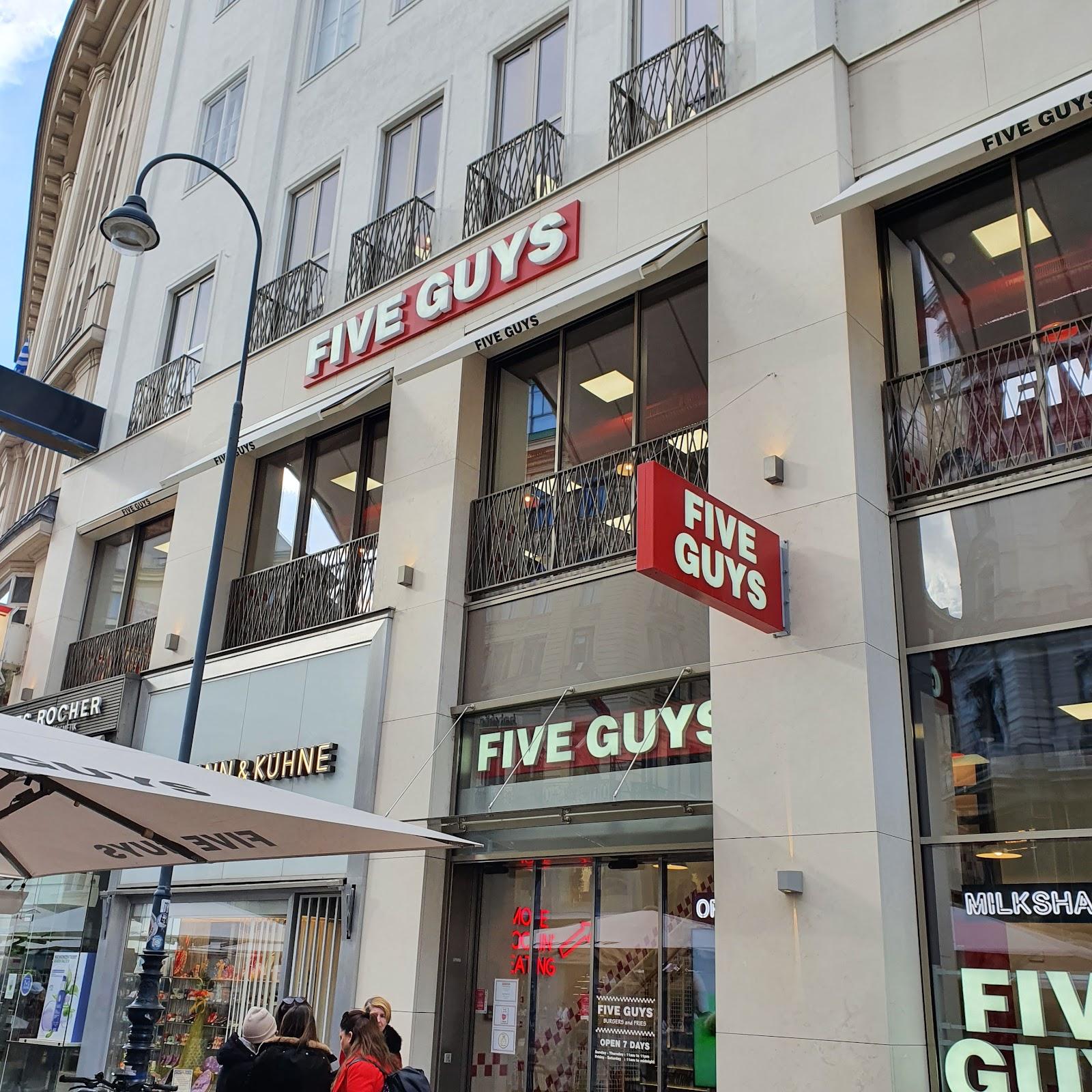 Restaurant "Five Guys" in Wien