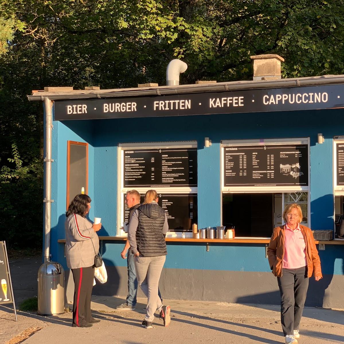 Restaurant "Schwarze Kiste am Hochablass" in Augsburg