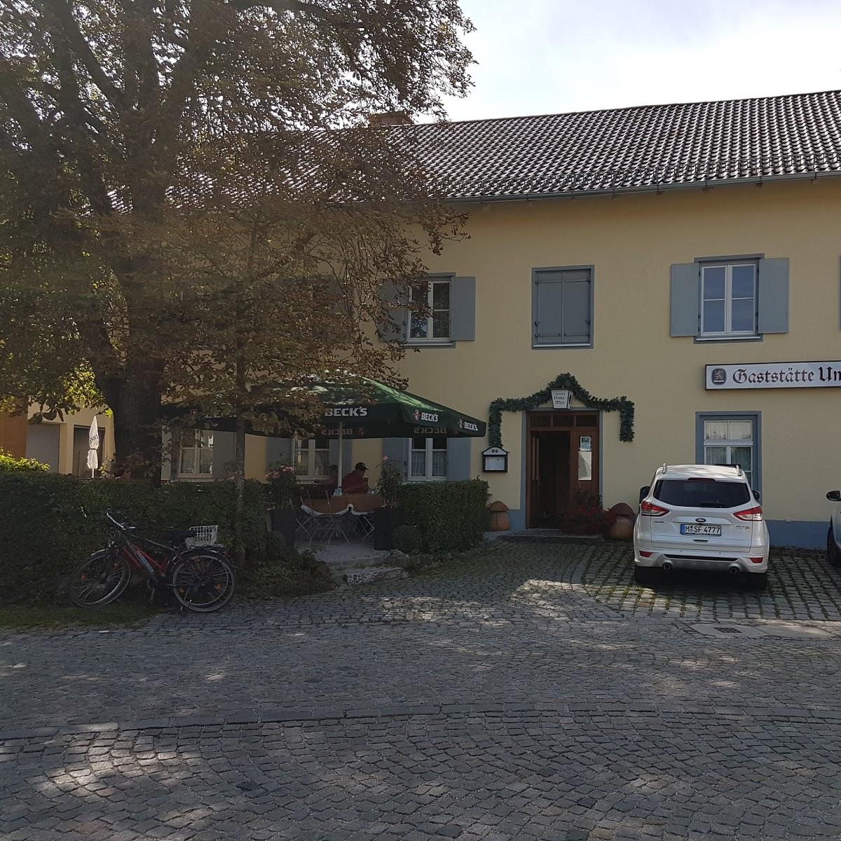 Restaurant "Gaststätte Unterwirt" in Puchheim