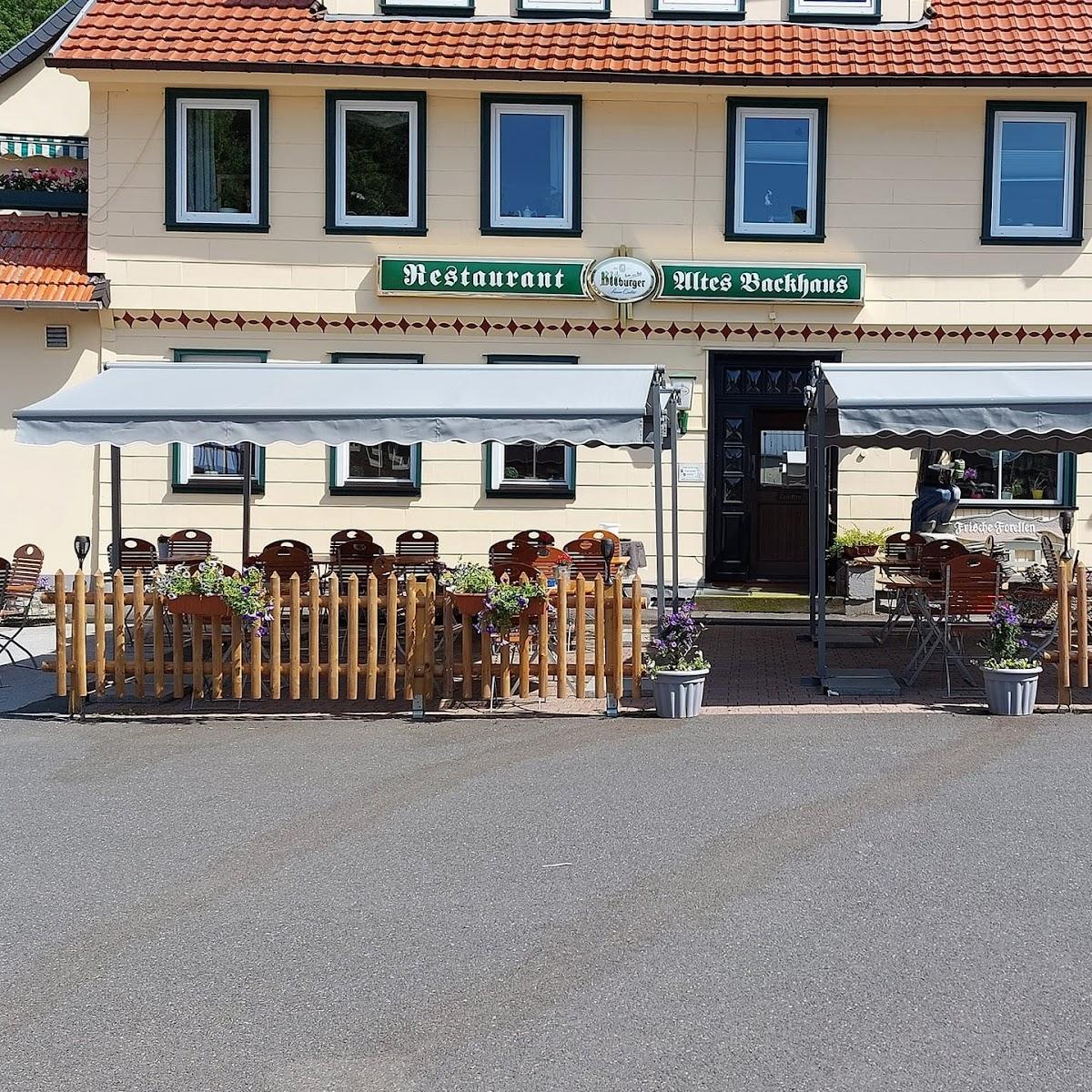 Restaurant "Altes Backhaus" in Bad Grund (Harz)