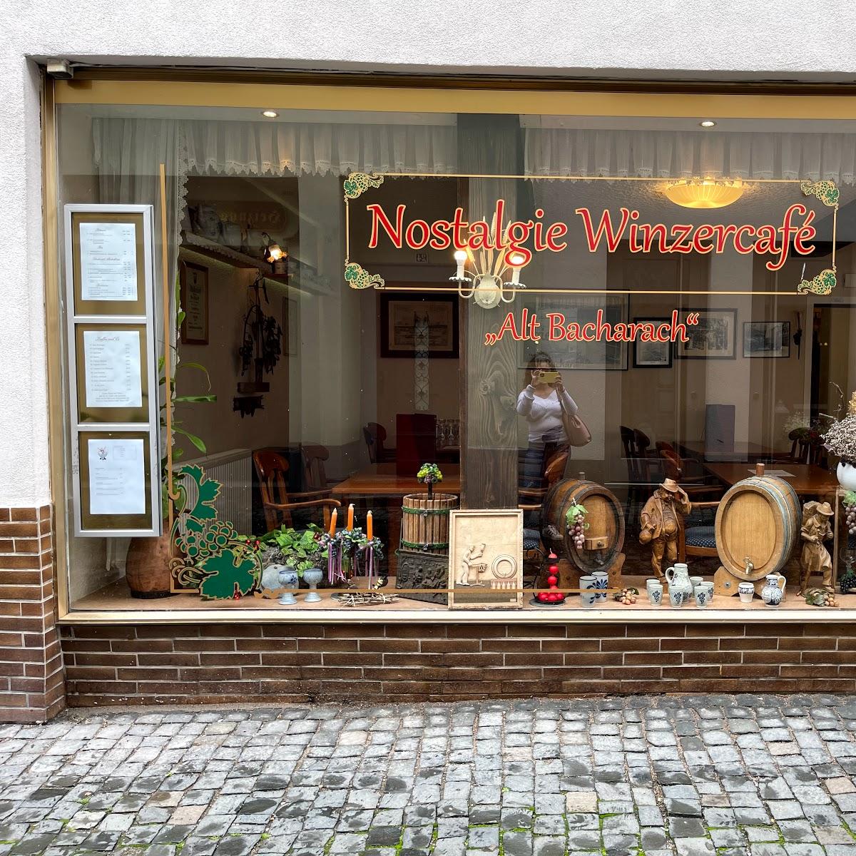 Restaurant "Nostalgie Winzercafé" in Bacharach