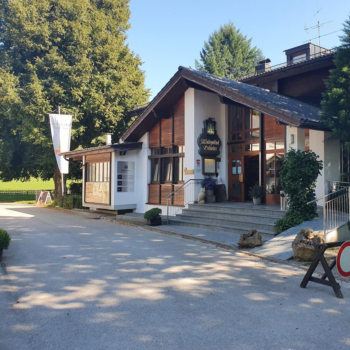 Restaurant "Waldgasthof zum Geländer" in Schernfeld