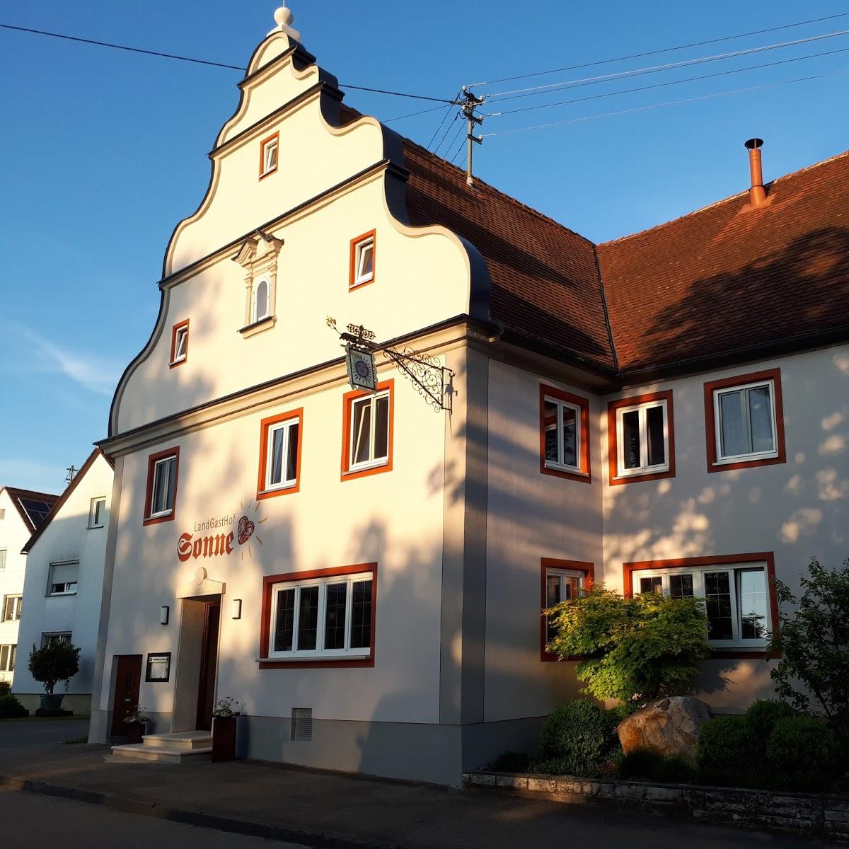 Restaurant "Landgasthof zur Sonne" in Fünfstetten