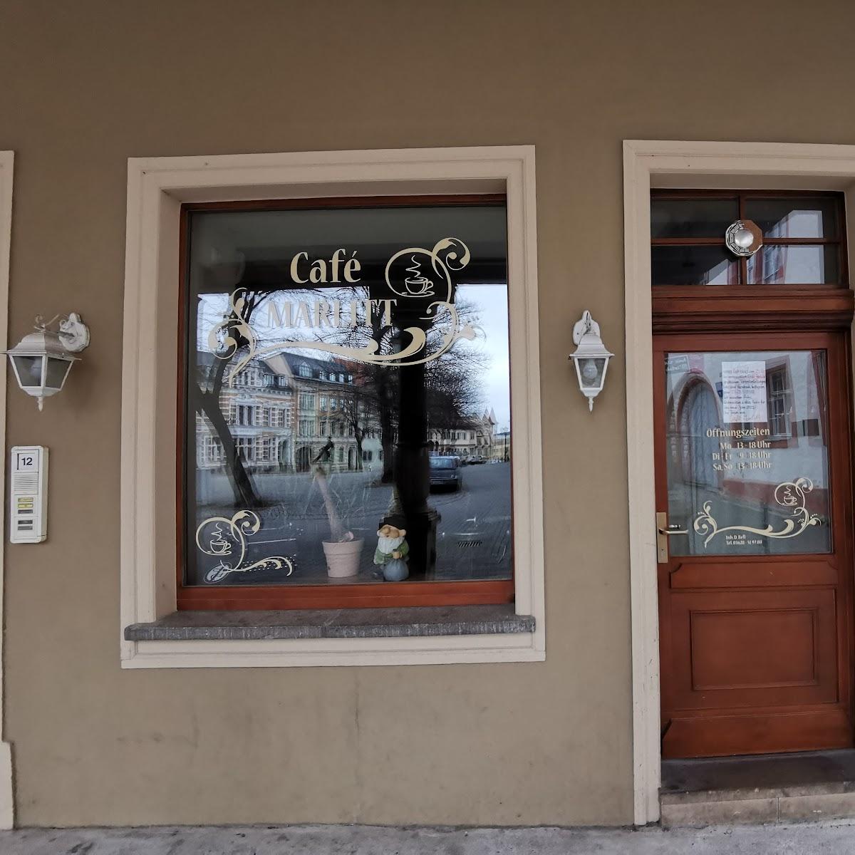 Restaurant "Café Marlitt" in Arnstadt