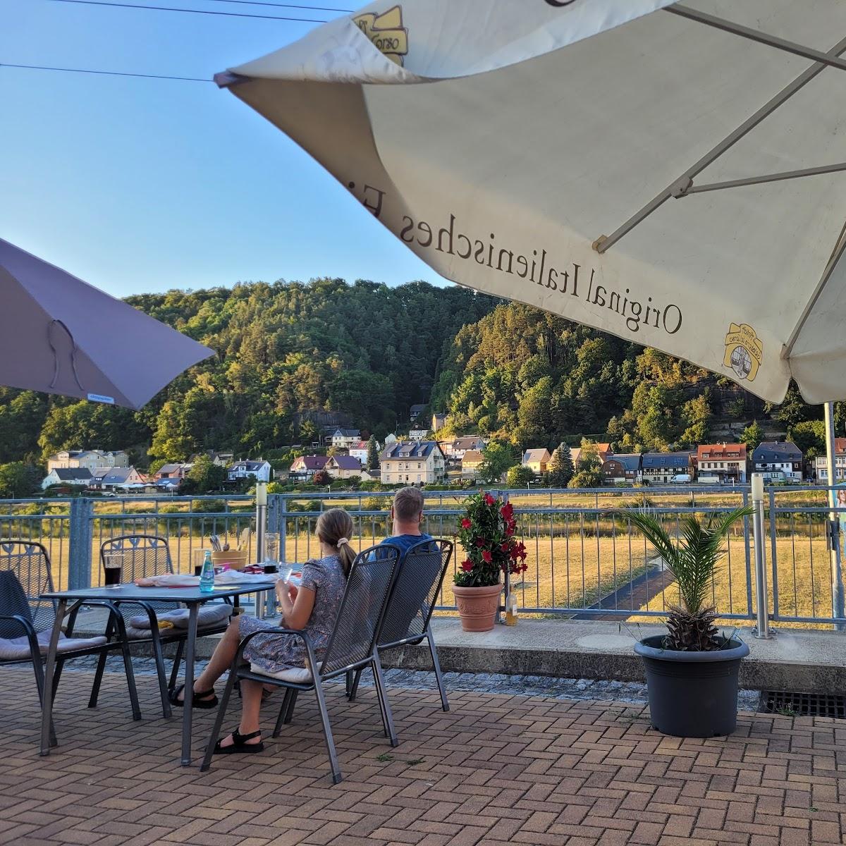 Restaurant "Café & Speiselokal  Sonnenuhr  - Krippen" in Bad Schandau