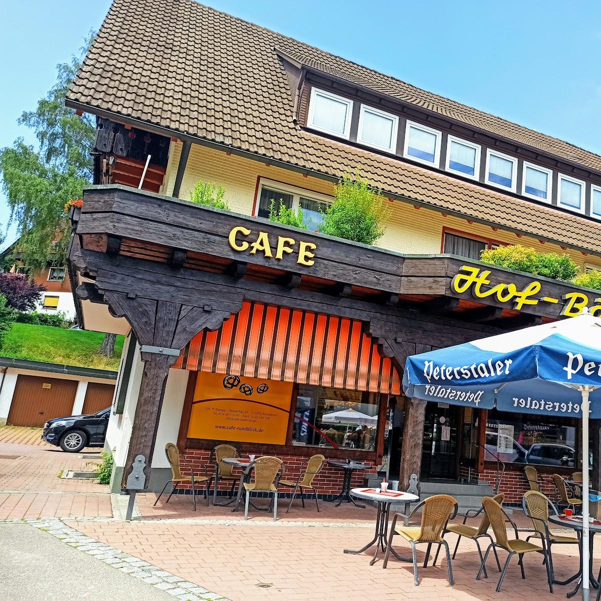 Restaurant "Bäckerei Rundblick - Café am Rosenplatz" in Baiersbronn