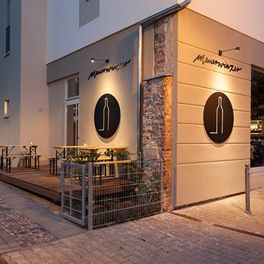 Restaurant "Mauerwinzer" in Berlin