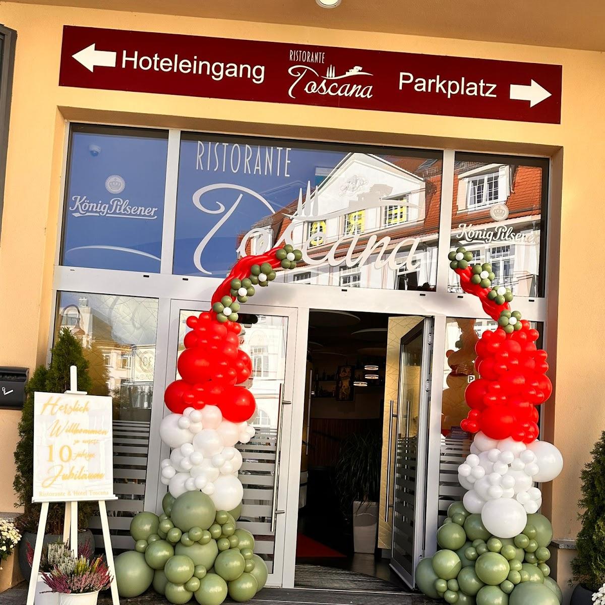 Restaurant "Ristorante & Hotel Toscana" in Borna