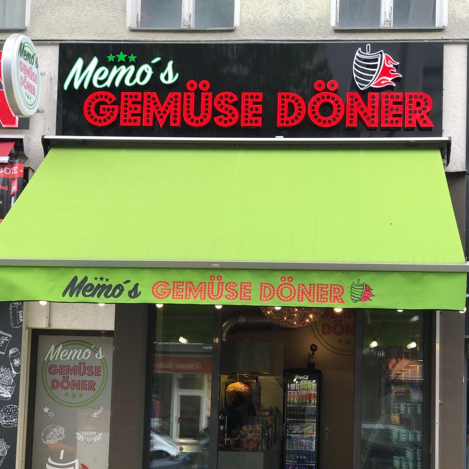 Restaurant "Memo‘s Gemüse Döner & Burger" in Berlin