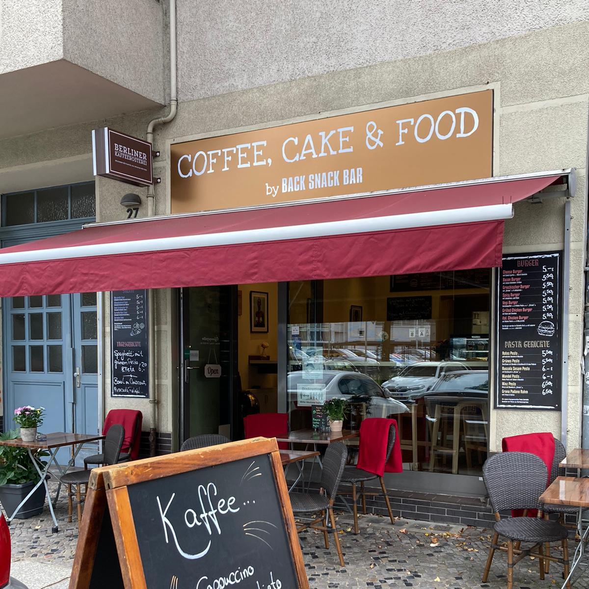 Restaurant "Back Snack Bar , Coffee, Cake & Food" in Berlin