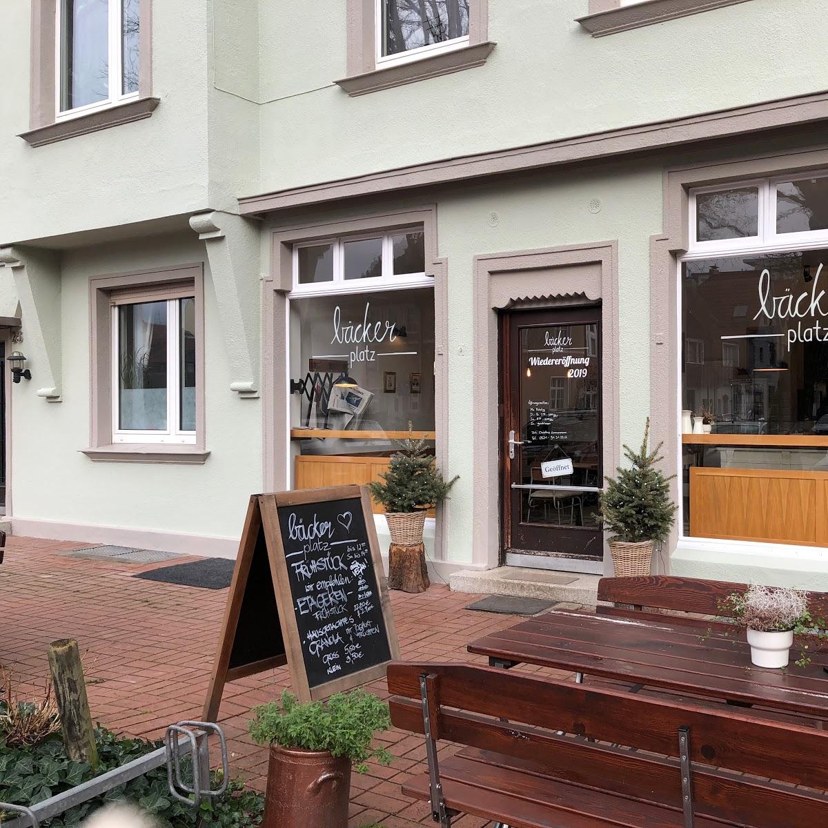 Restaurant "Bäckerplatz" in Bielefeld