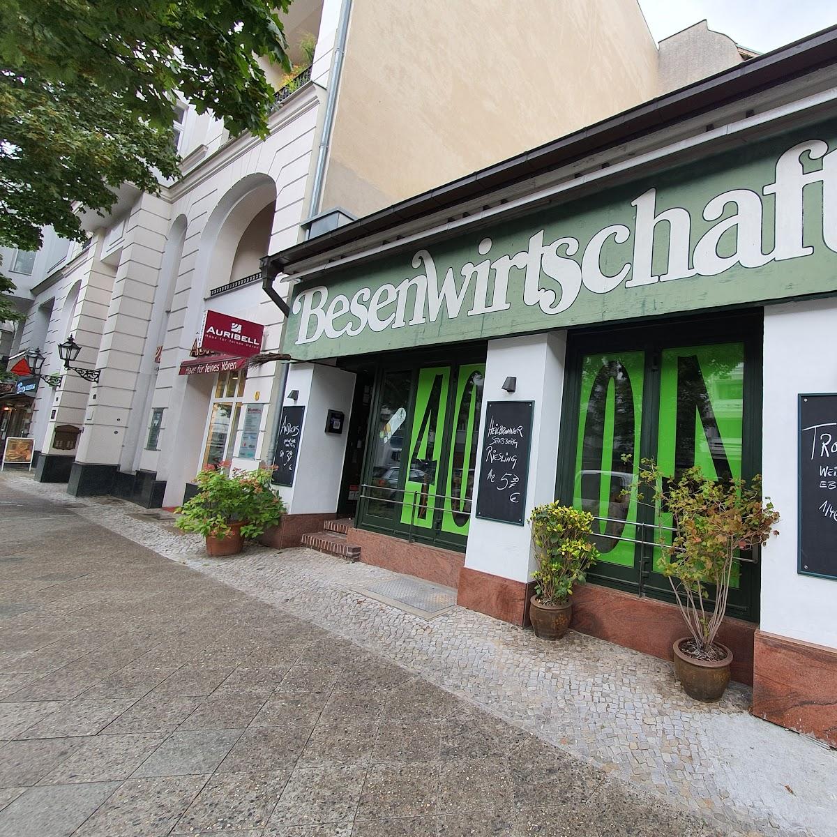 Restaurant "Besenwirtschaft und Weinshop" in Berlin