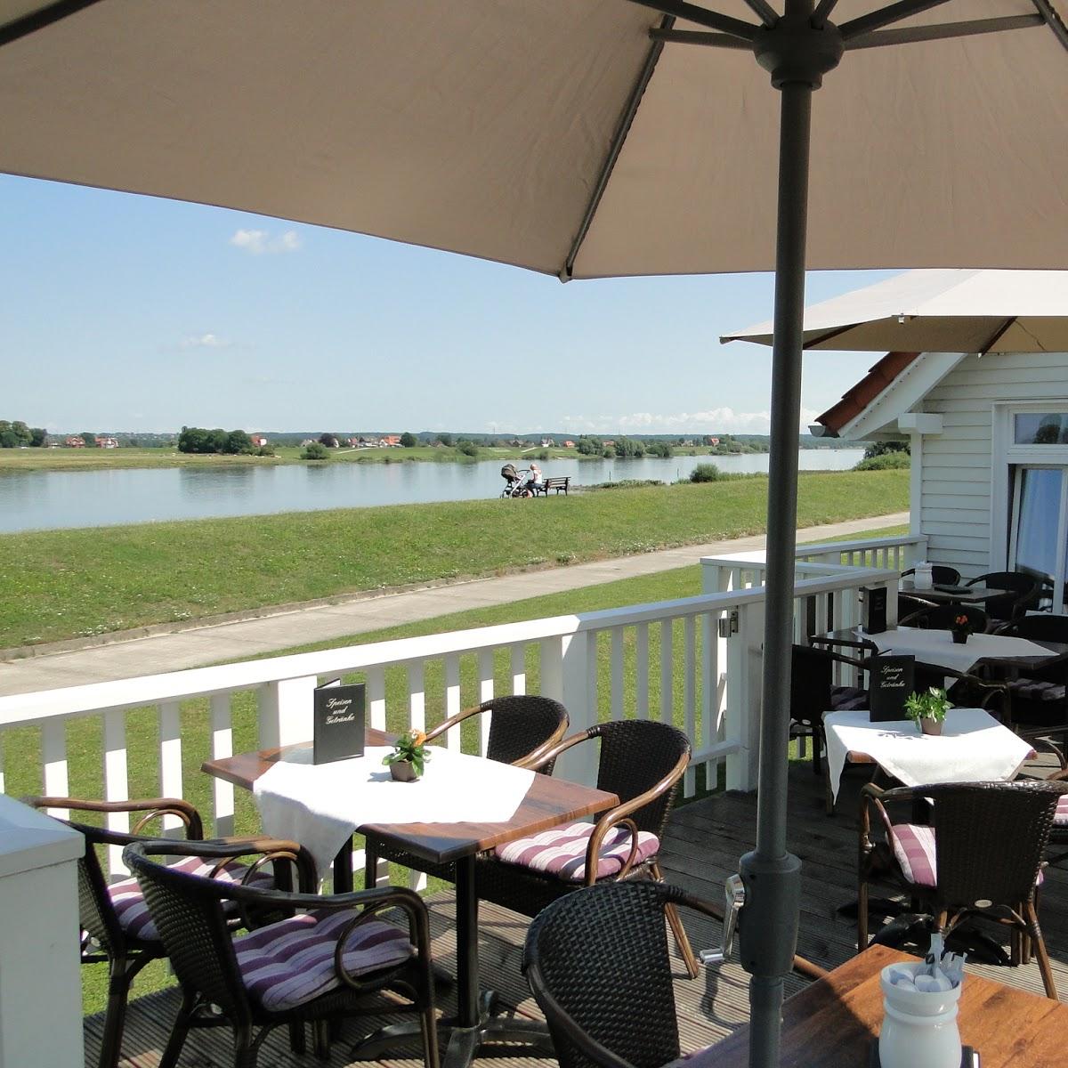 Restaurant "Das Elbcafé" in Drage