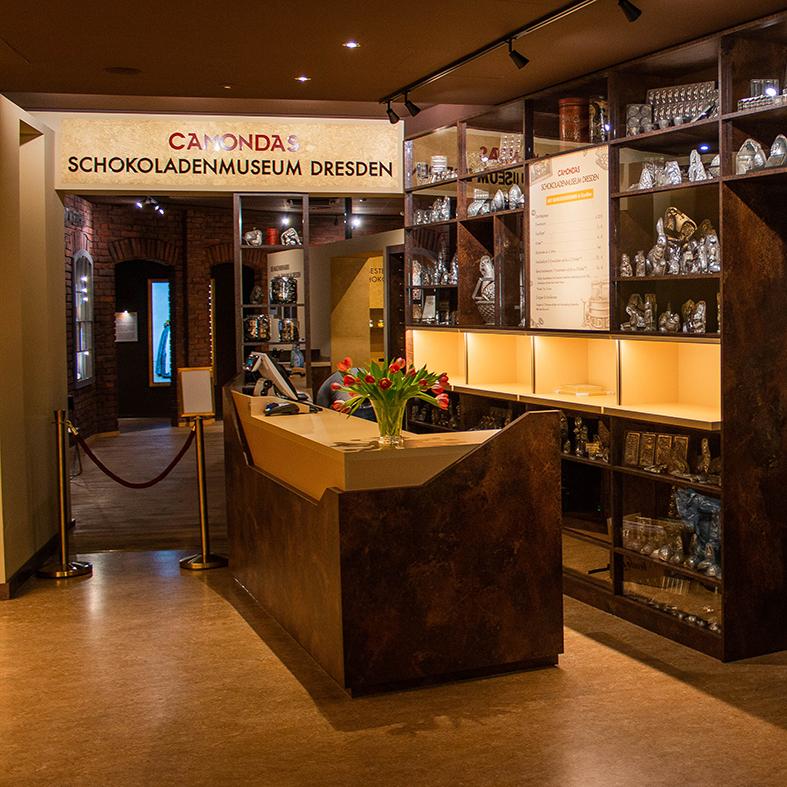 Restaurant "CAMONDAS Schokoladenmuseum" in Dresden