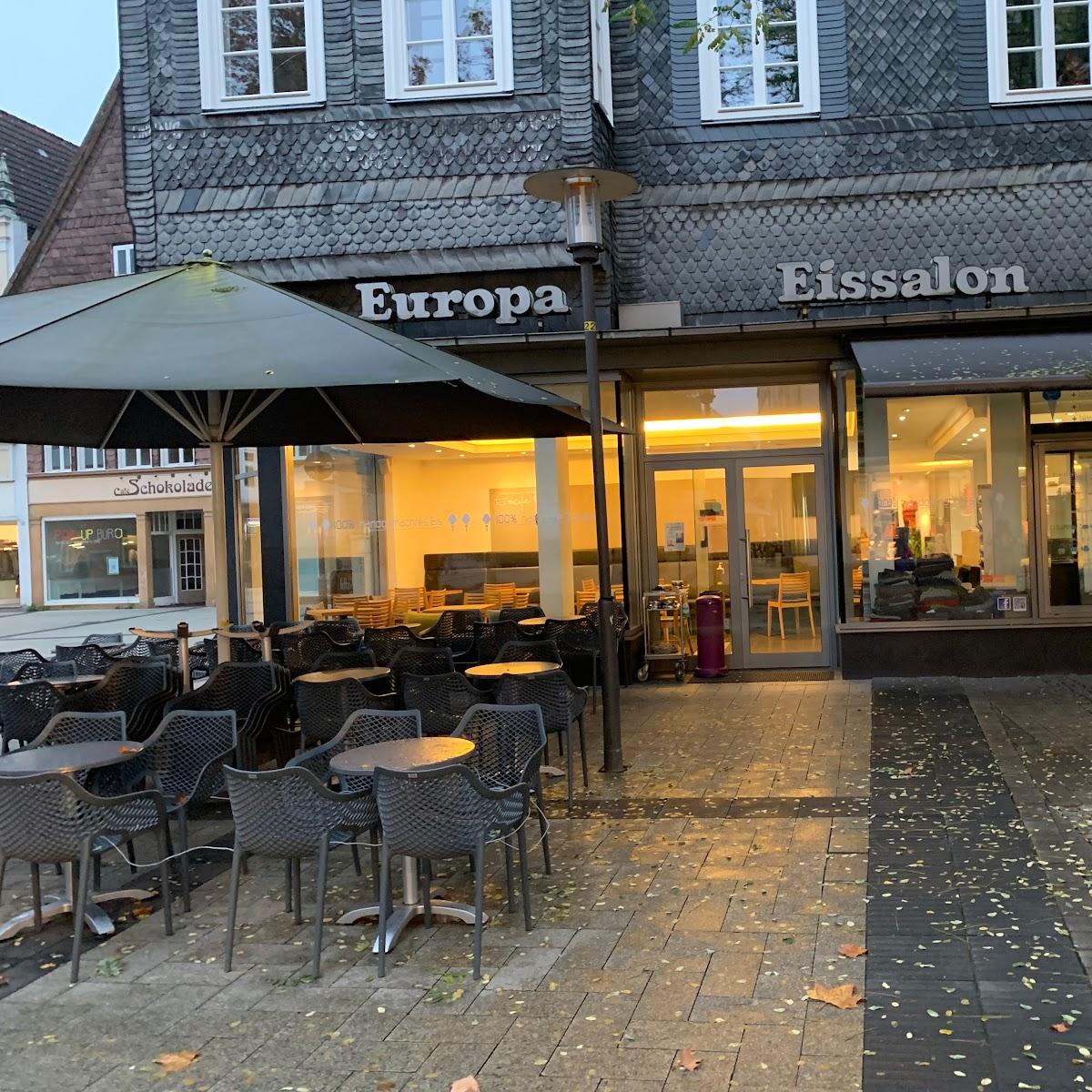 Restaurant "Eiscafé Europa" in Detmold