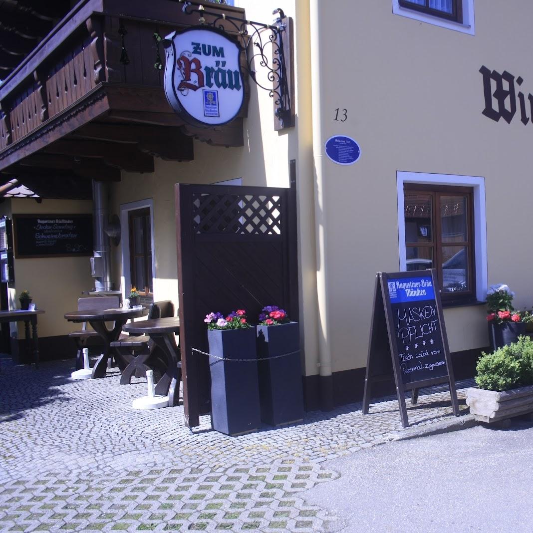 Restaurant "Wirtshaus zum Bräu" in Chieming