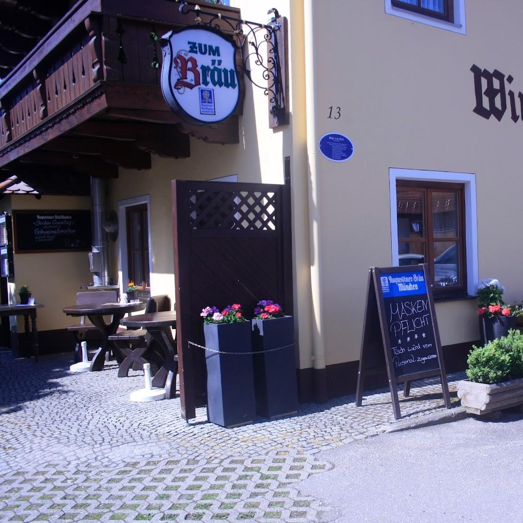 Restaurant "Wirtshaus zum Bräu" in Chieming
