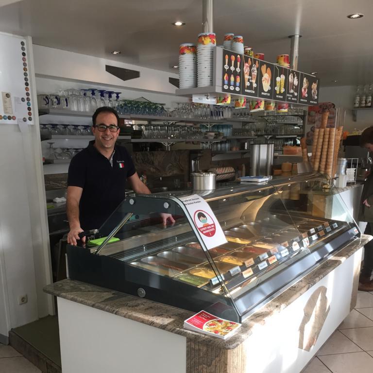 Restaurant "Eiscafé Italia" in Burg (Dithmarschen)