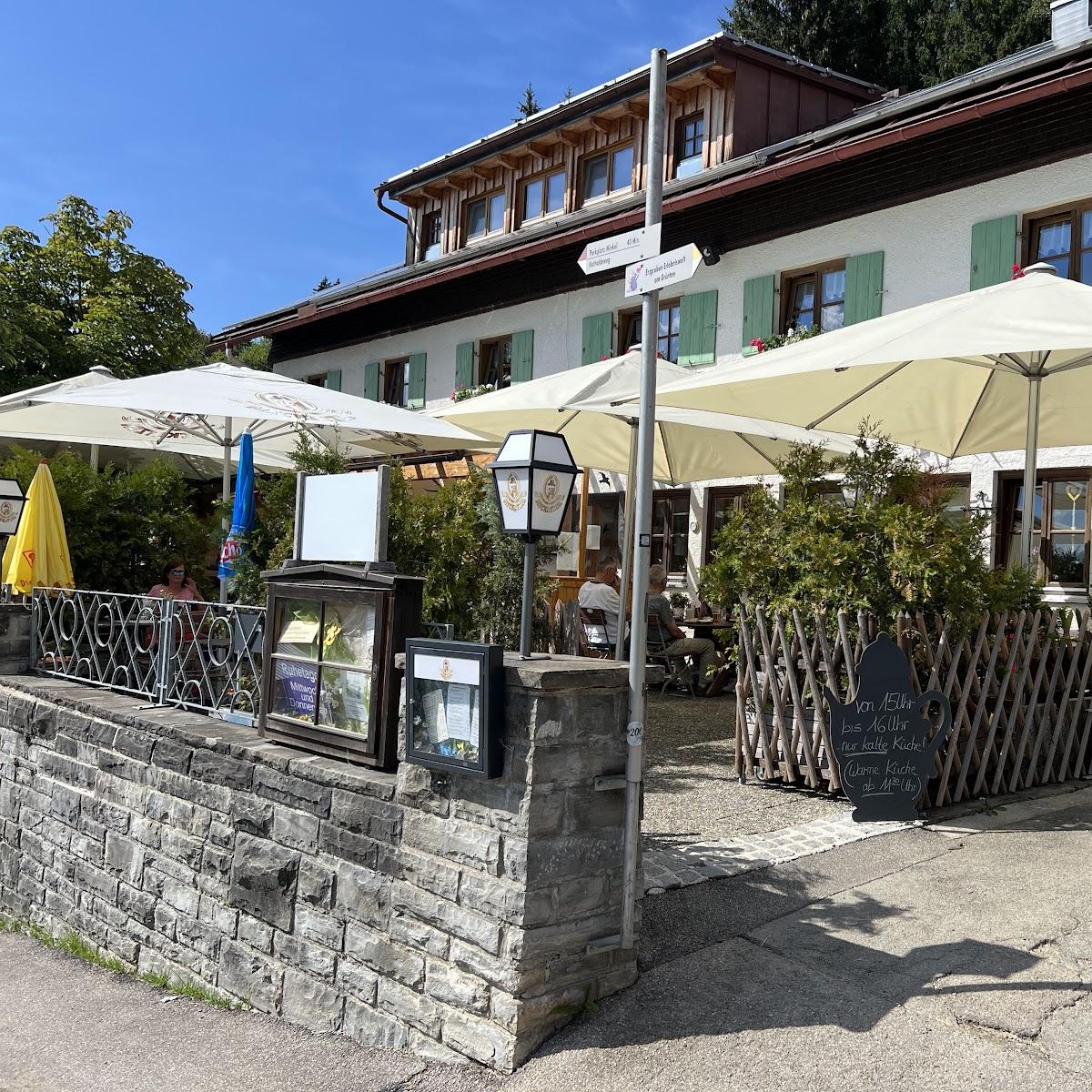 Restaurant "Berggasthof Alpenblick" in Burgberg im Allgäu