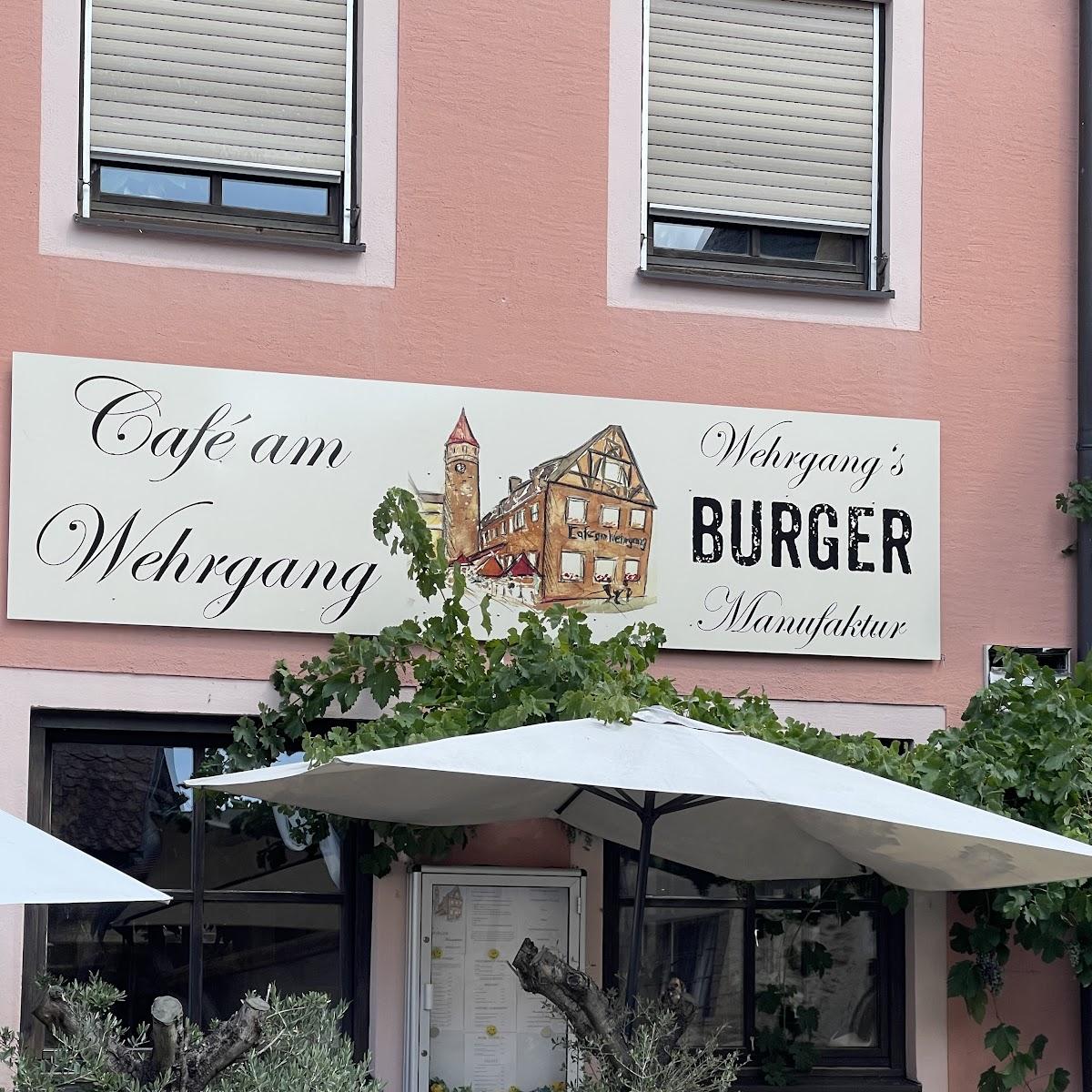 Restaurant "Café am Wehrgang" in Gunzenhausen