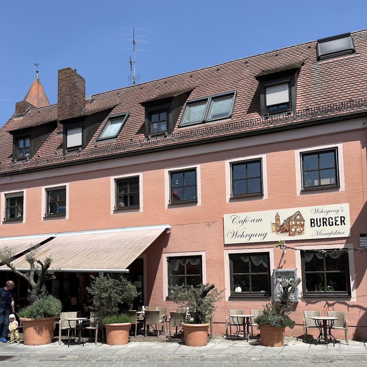Restaurant "Café am Wehrgang" in Gunzenhausen