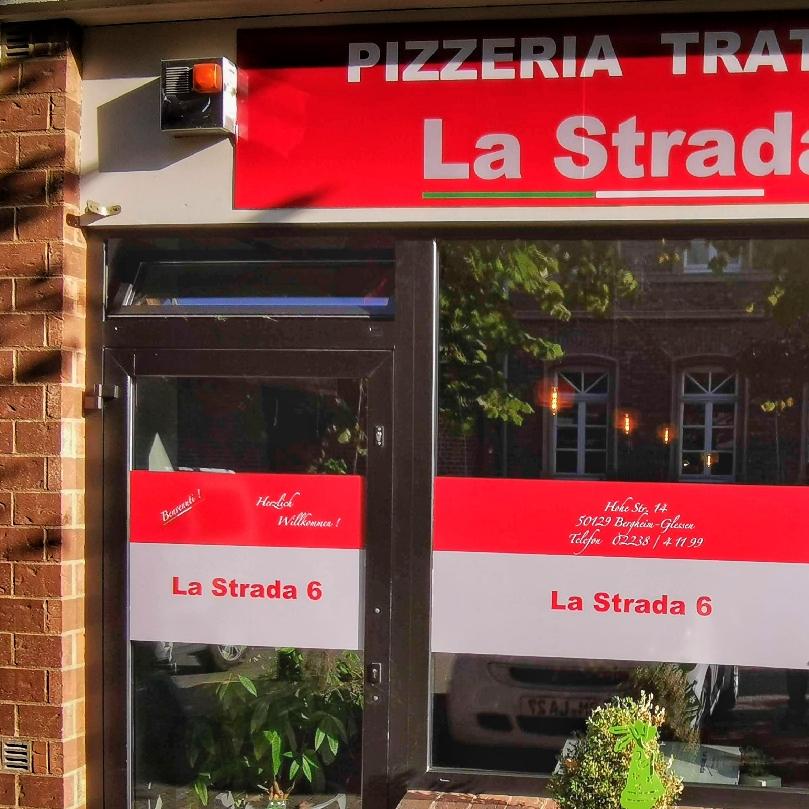 Restaurant "Pizzeria La Strada 6" in  Bergheim