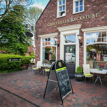 Restaurant "Bäcker Buchholz Greetsieler Backstube" in Krummhörn