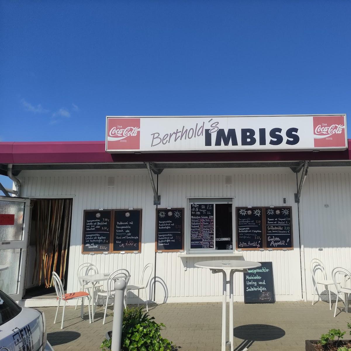Restaurant "Bertholds Imbiss" in Großolbersdorf