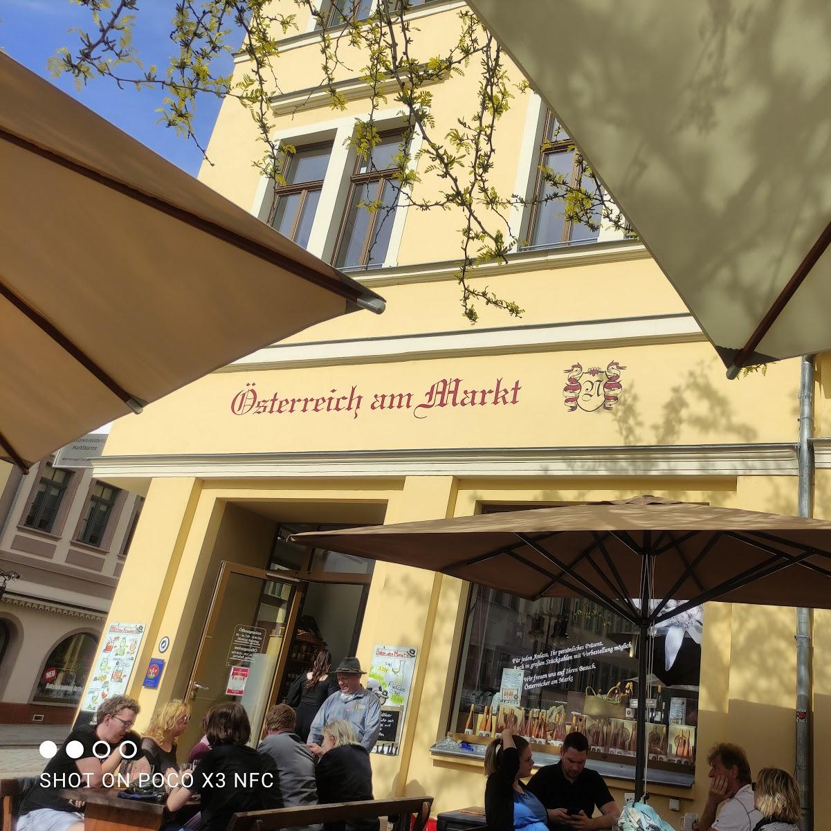 Restaurant "Österreich am Markt" in Gera