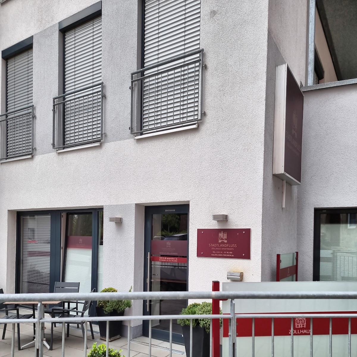 Restaurant "Stadt Land Fluss -Zollhaus Apartments" in Forchheim