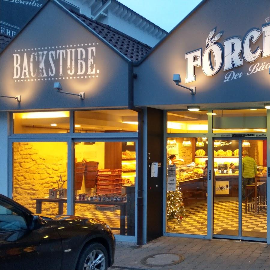 Restaurant "Förch der Bäcker mit Café (Binswangen)" in Erlenbach