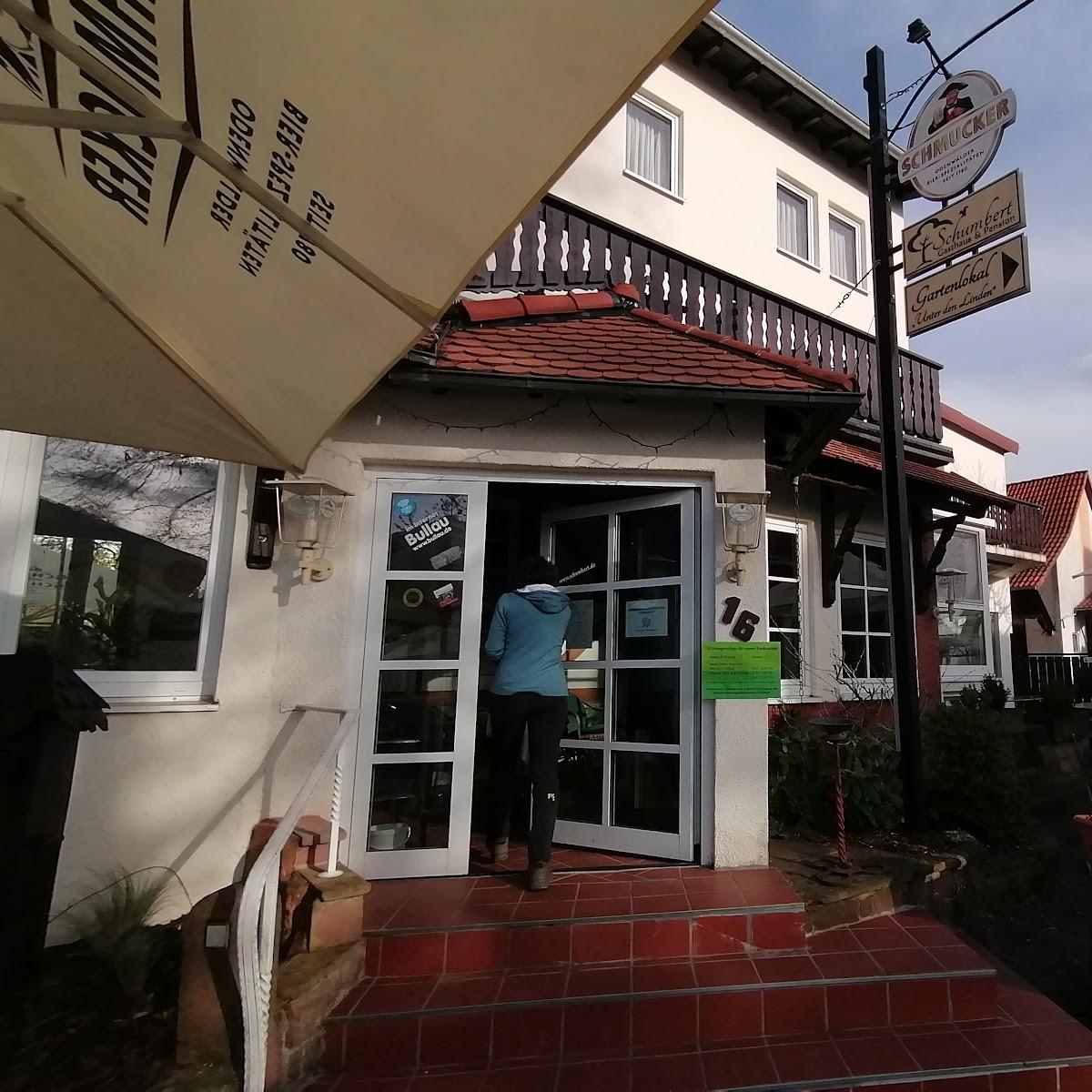 Restaurant "Gasthaus & Pension Schumbert" in Erbach