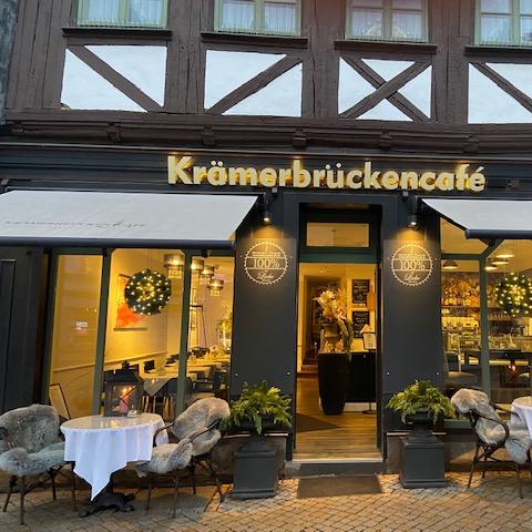 Restaurant "Krämerbrückencafè" in Erfurt