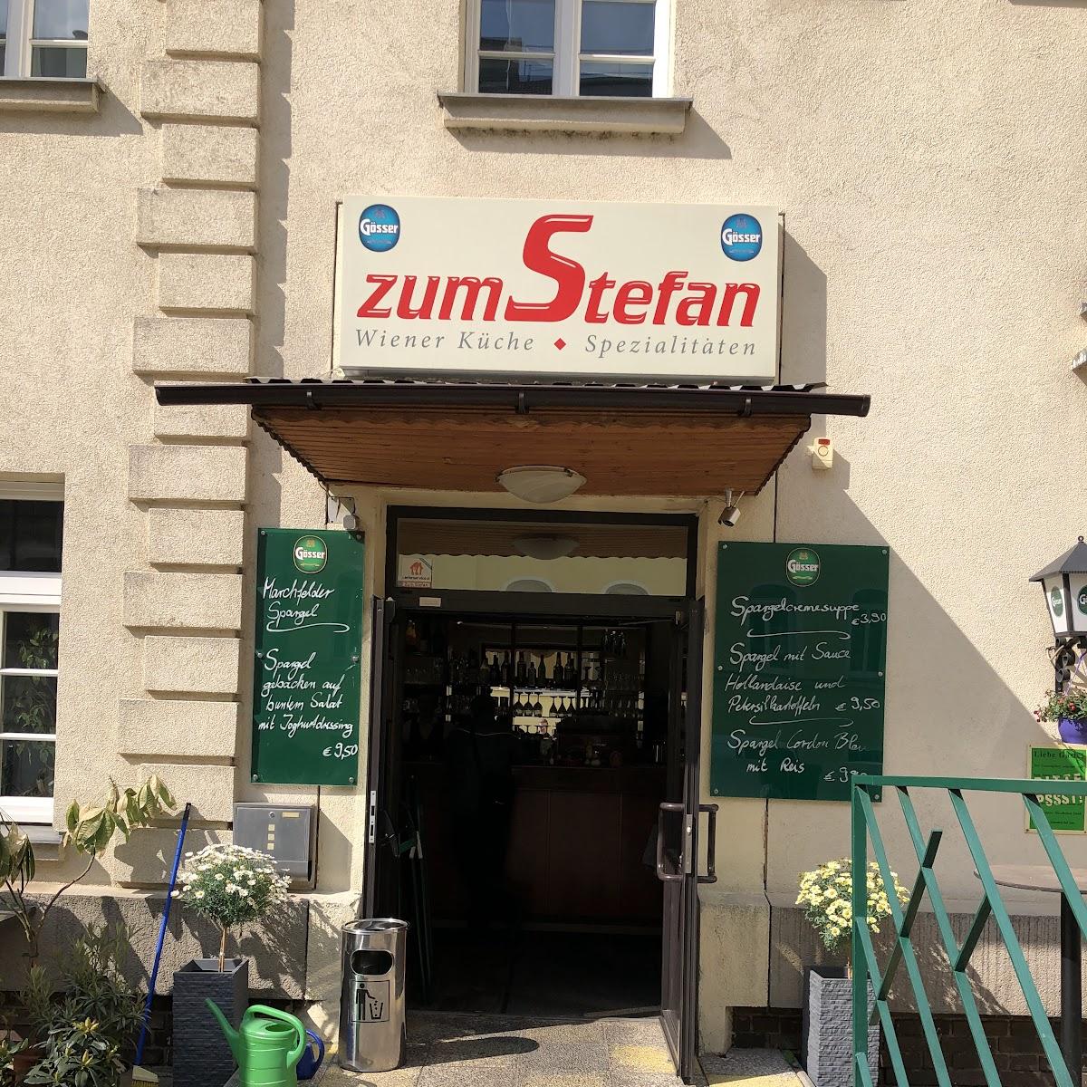 Restaurant "Zum Stefan" in Wien