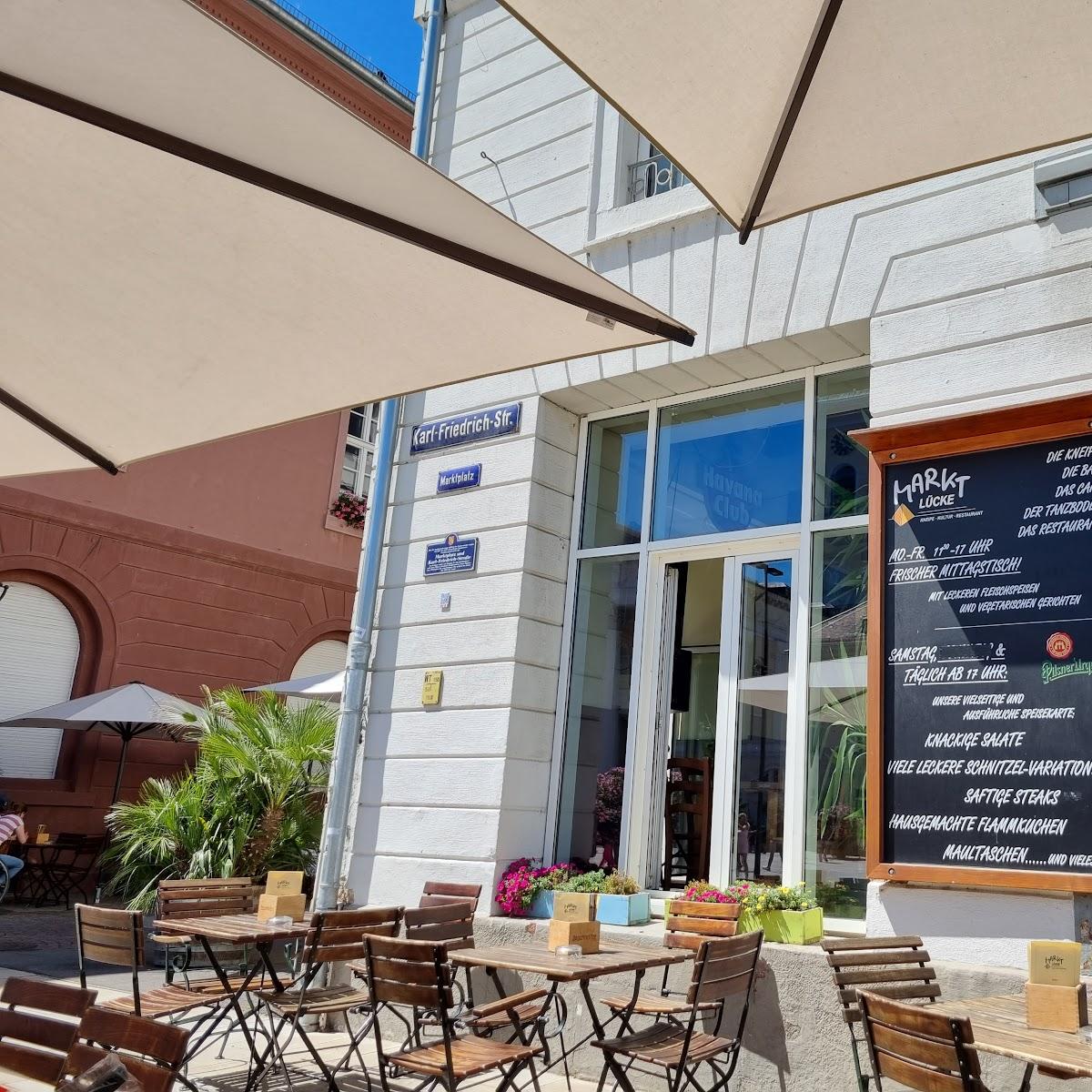 Restaurant "Marktlücke" in Karlsruhe