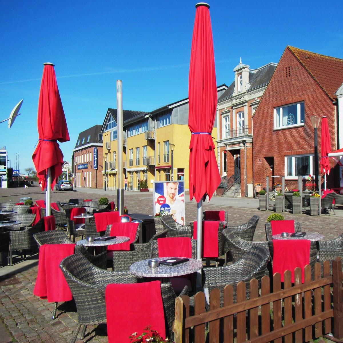 Restaurant "Jannys Eis  Hafen" in Husum