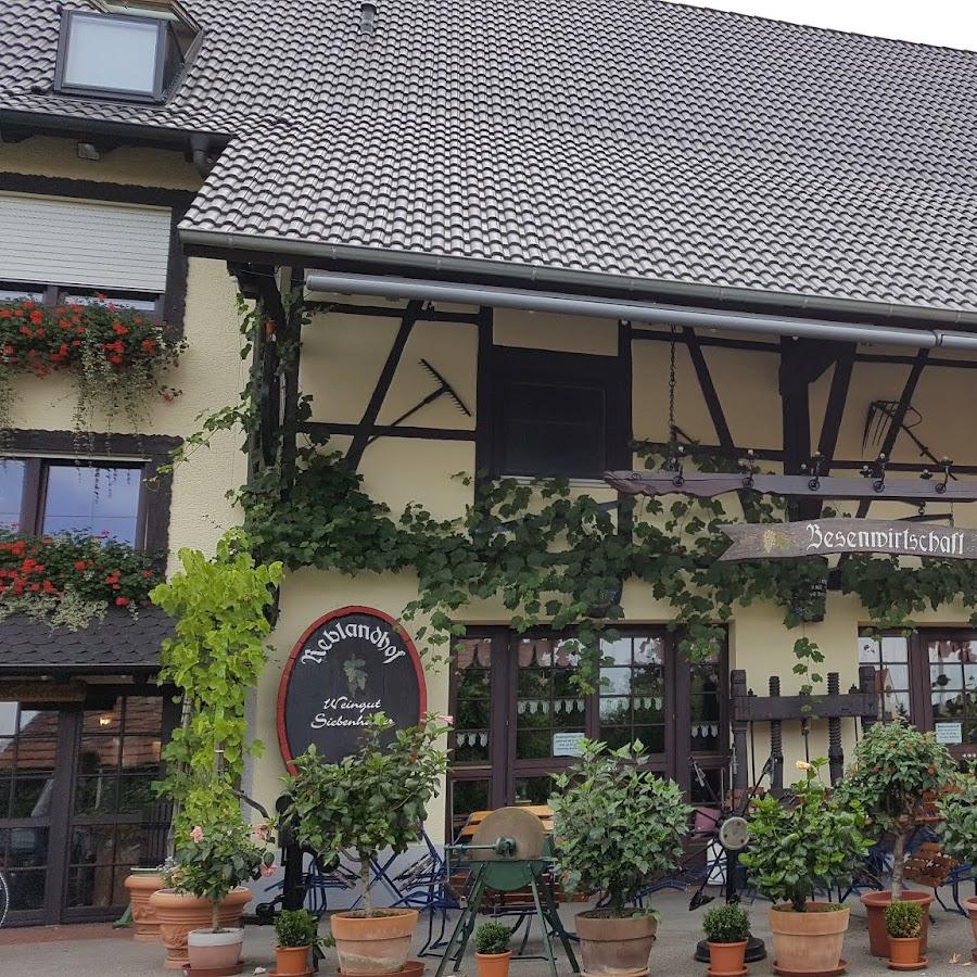 Restaurant "Reblandhof Siebenhaller" in Immenstaad am Bodensee