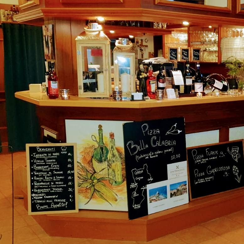 Restaurant "SAN FRANCESCO Trattoria · Pizzeria" in Heusweiler