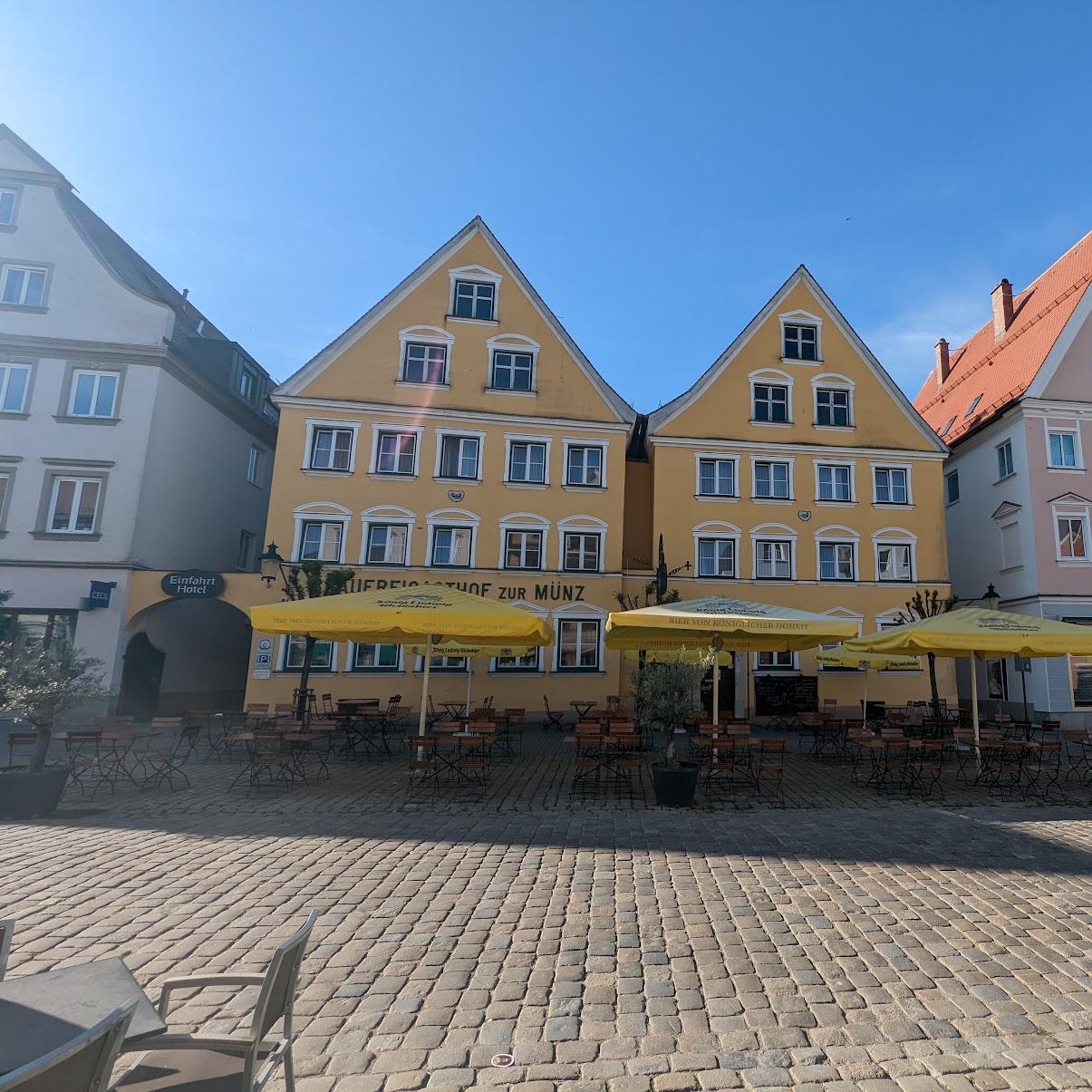 Restaurant "Brauereigasthof zur Münz" in Günzburg