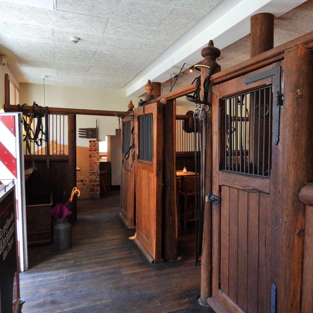 Restaurant "Café Reitstall Burg Vischering" in Lüdinghausen