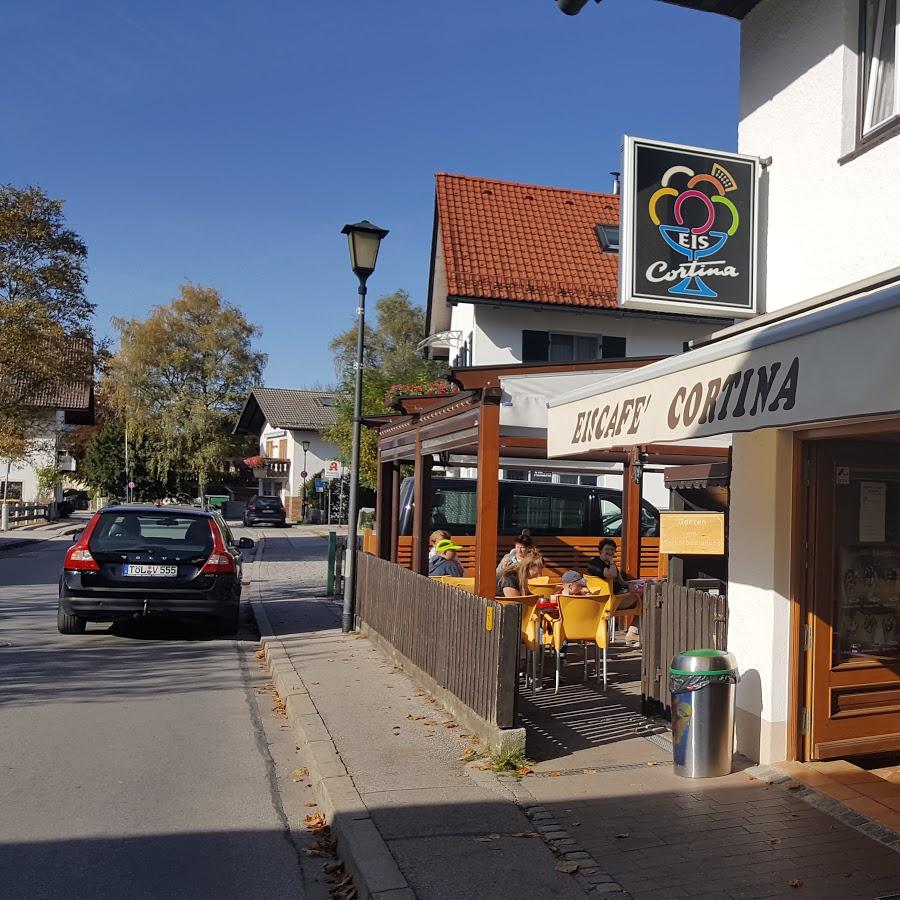 Restaurant "Eiscafé Cortina" in Lenggries